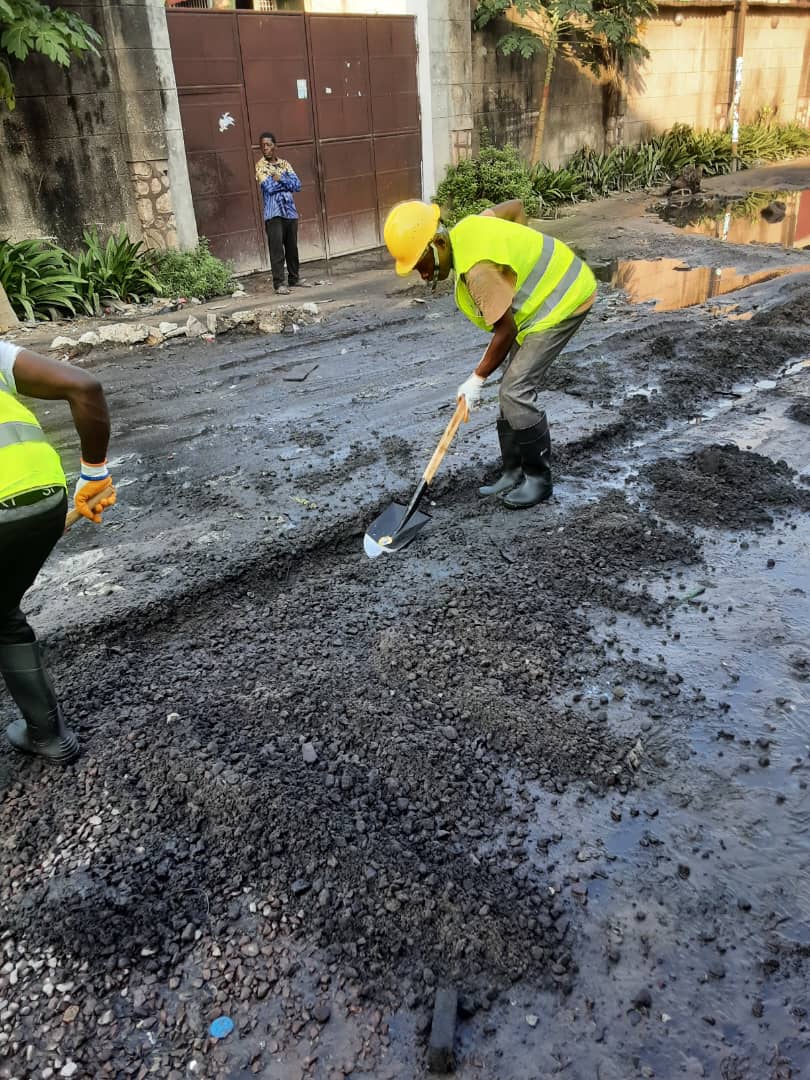 Pendant les travaux - Évacuation, ferraillage et coulage